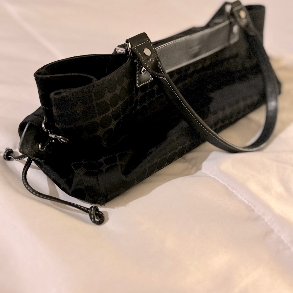 Kate Spade black, top handle handbag.